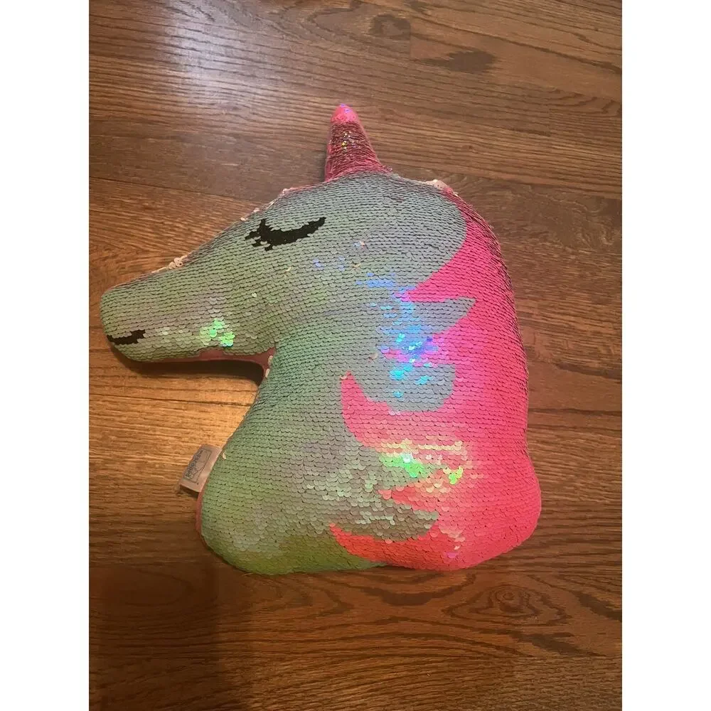 Magical‎ Unicorn Reversible Sequin Pillow